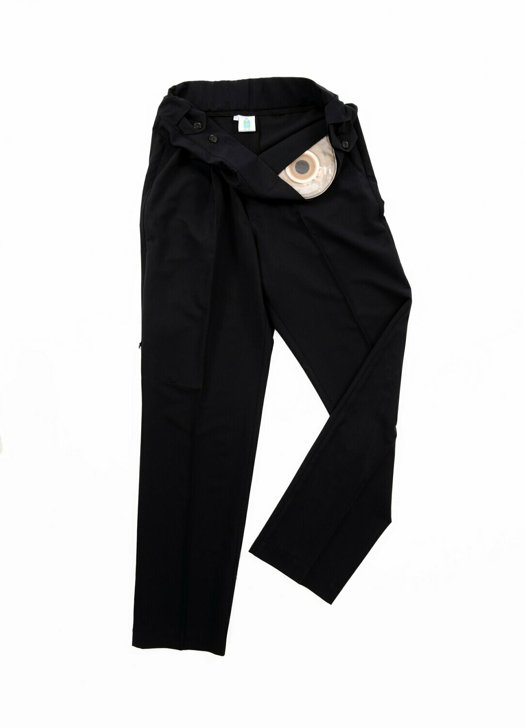 Hose mit Bein- und Bundtasche dunkelblau