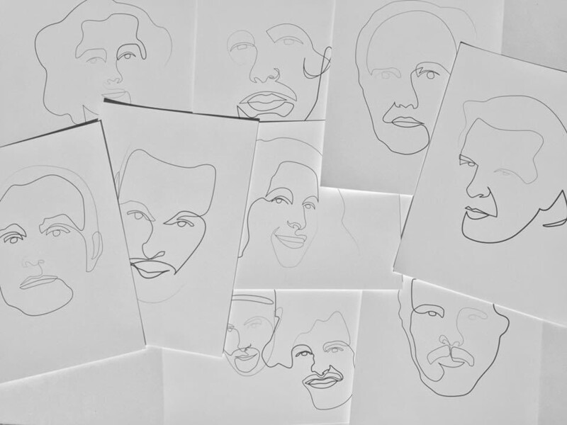 YOUR design in one line / VOTRE dessin en une ligne continue