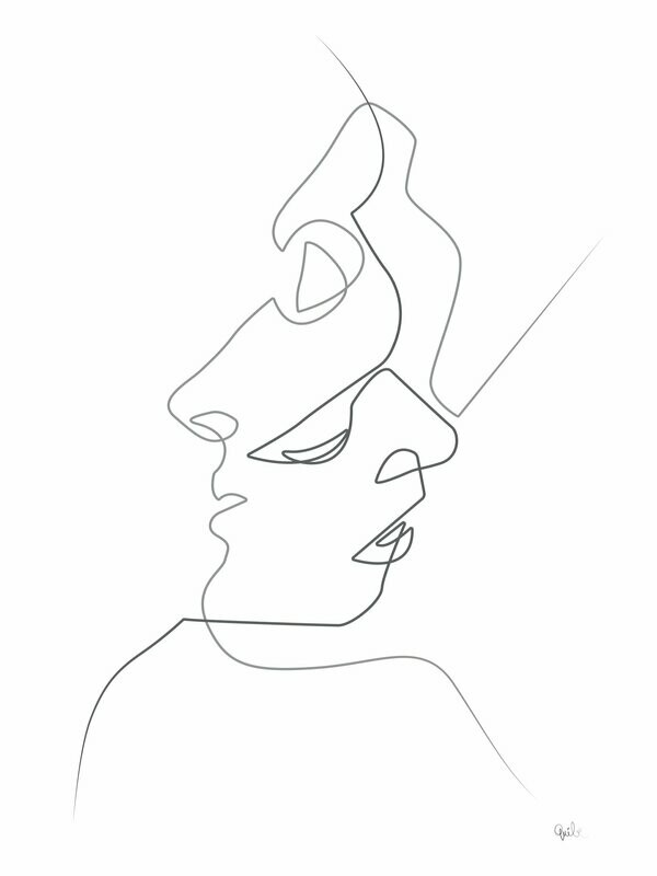 Close on White 40 x 53,3 cm