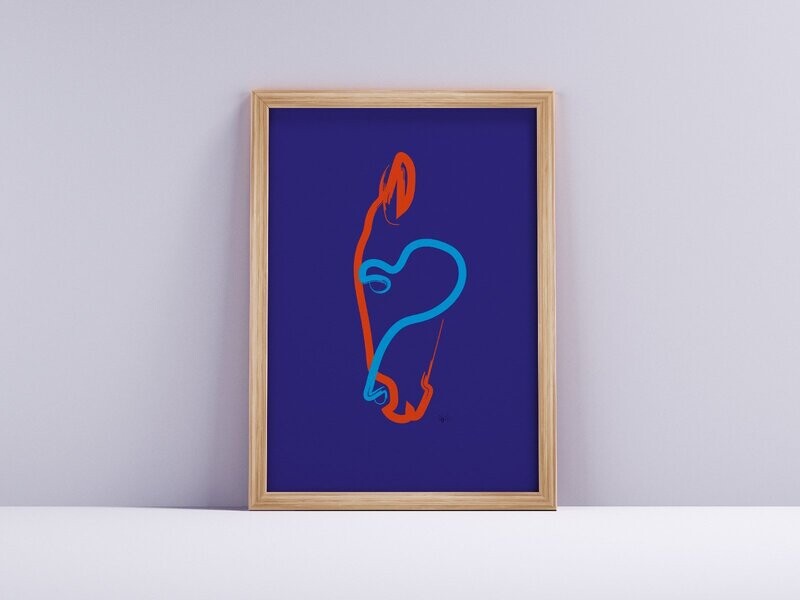 Bali Hop 40 x 50