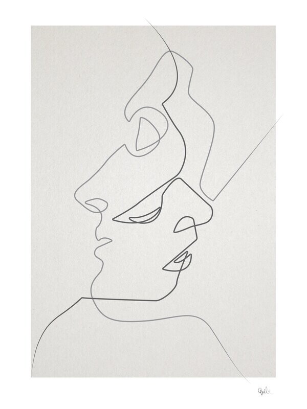Close  40 x 53,3 cm