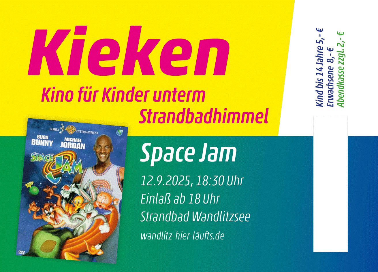 Kino Ticket - Erwachsene