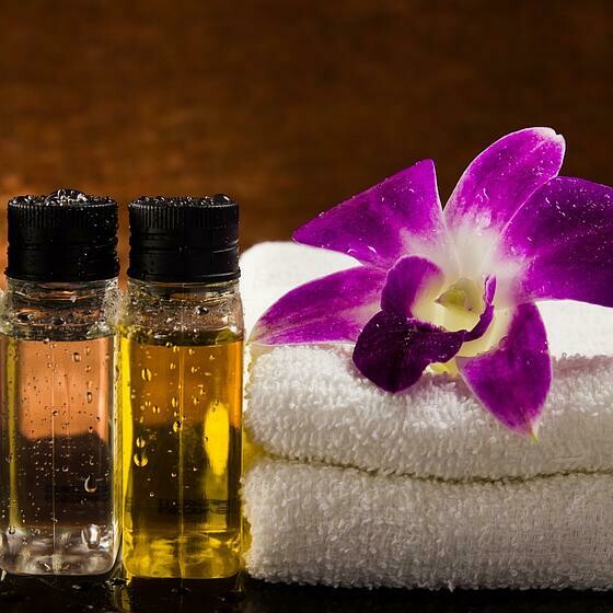 Massage du dos relaxant