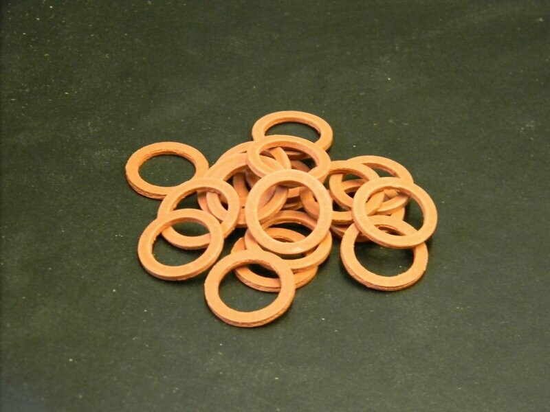 17.4mm O/D X 12.4mm I/D X 1.5mm Thk