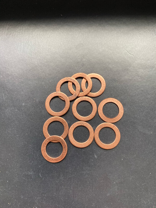 16mm O/D X 10.3mm I/D X 0.7mm Thk