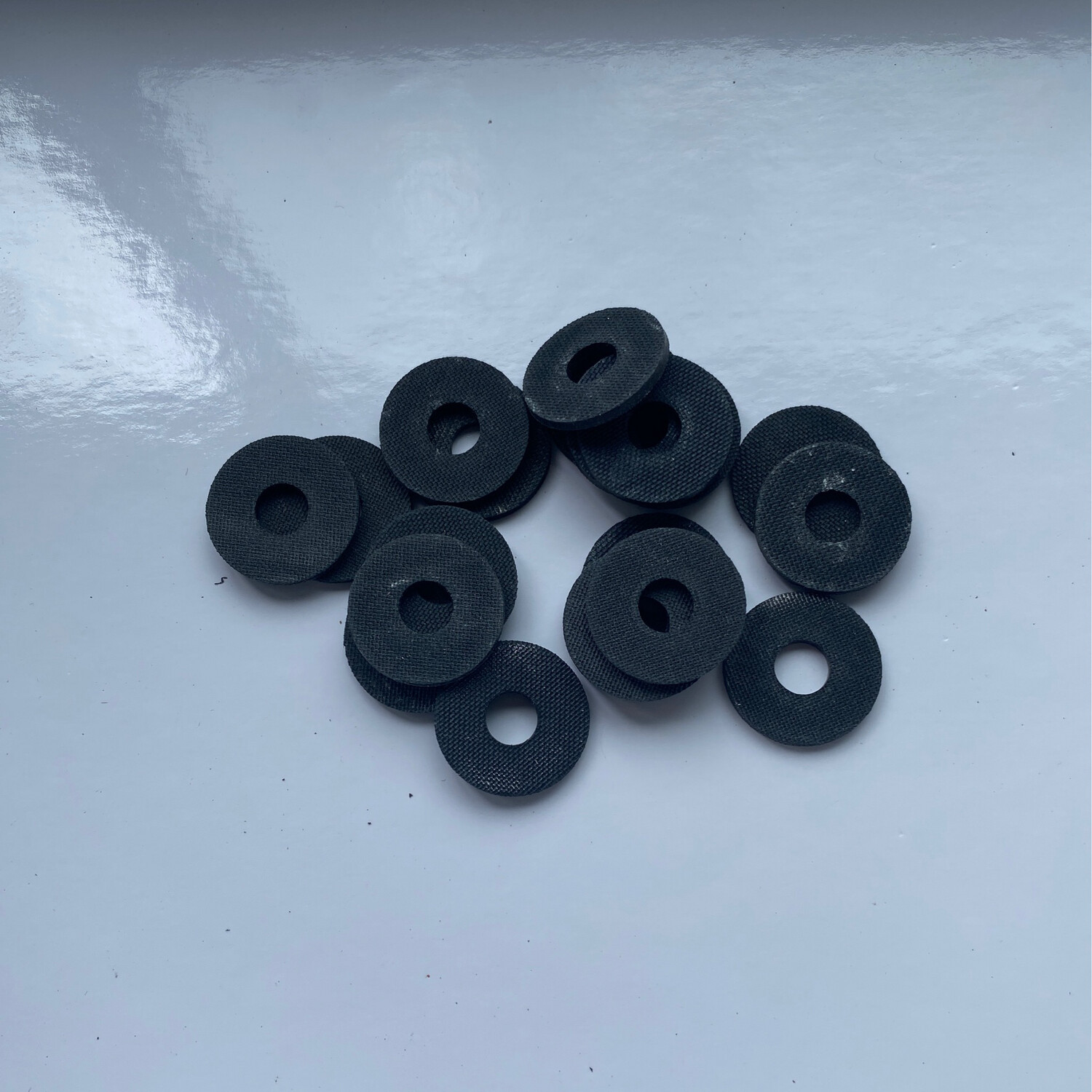 19.1mmO/D X 6.4mm I/D X 1.5mm Thk