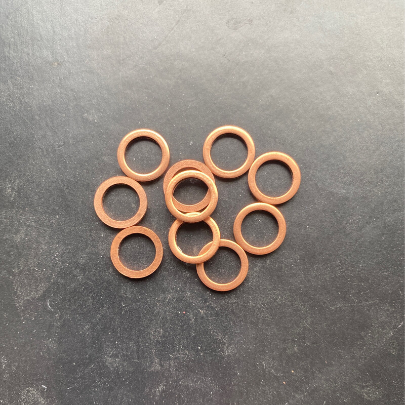 11.6mm O/D X 8.2mm I/D X 1.5mm Thk 11.6mm O/D X 8.2mm I/D X 1.5mm Thk