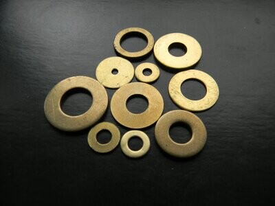 M4 Brass Washers