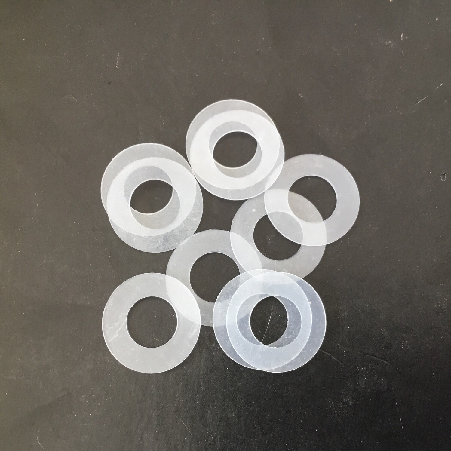 15.4mm O/D X 7.9mm I/D X 0.5mm Thk