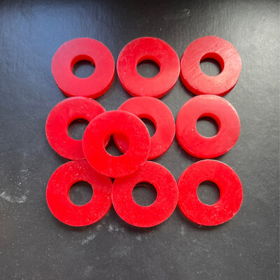 Red 31.2mm O/D X 12.1mm I/D X 4.8mm Thk