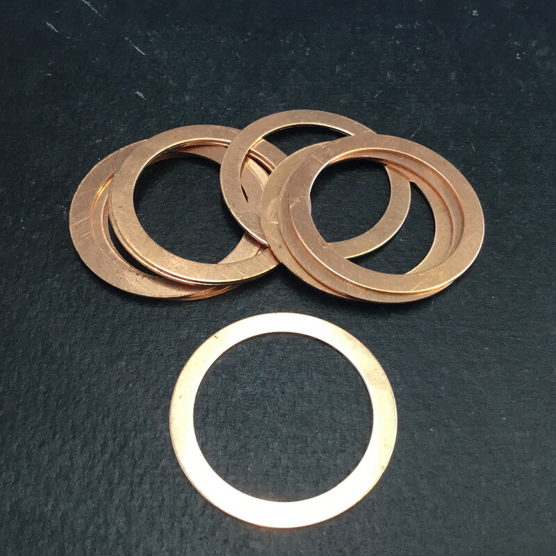 7/8" BSP Copper Washer