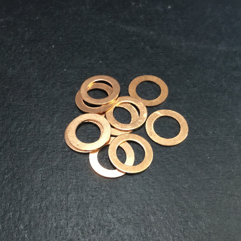 1/8" BSP Copper Washer