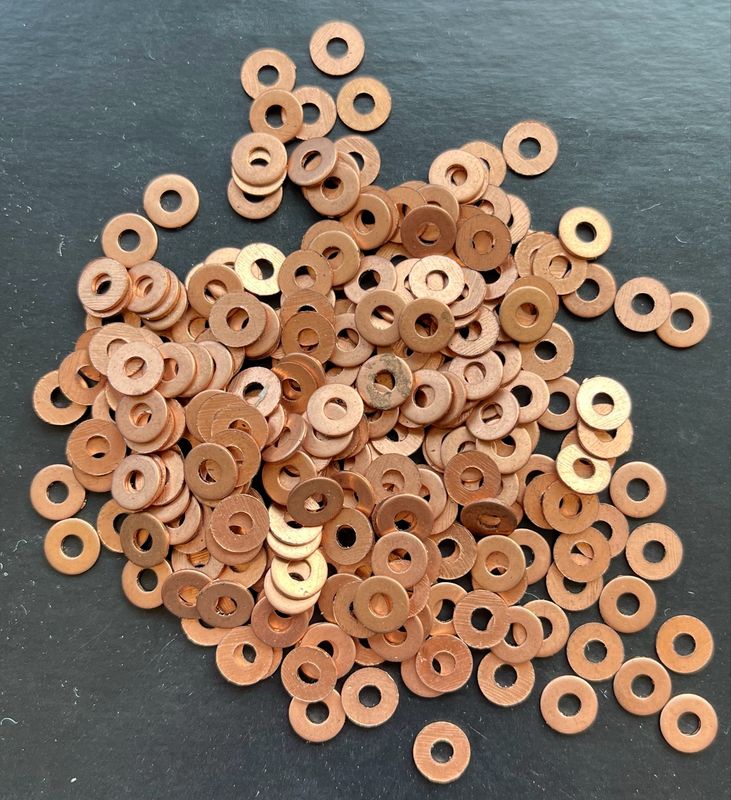 8.1mm O/D X 3.3mm I/D X 0.7mm Thk