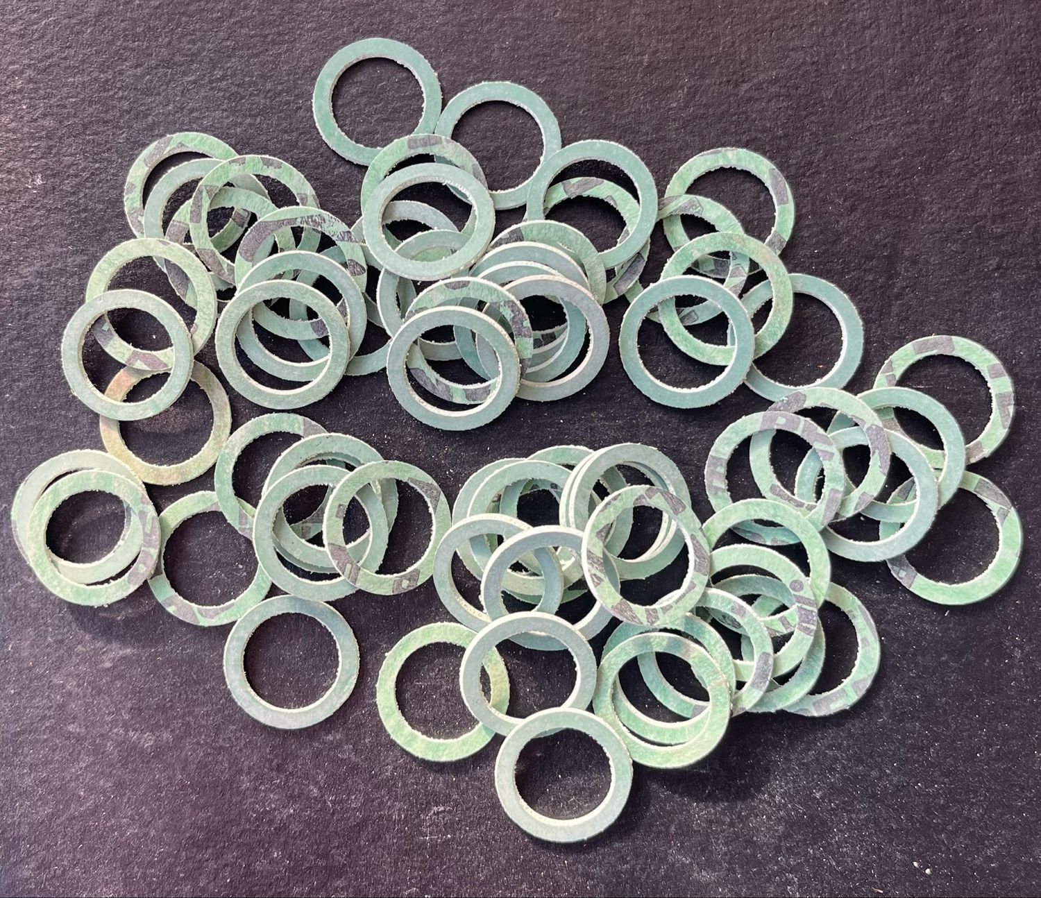 21mm O/D X 15.7mm I/D X 1.5mm Thk