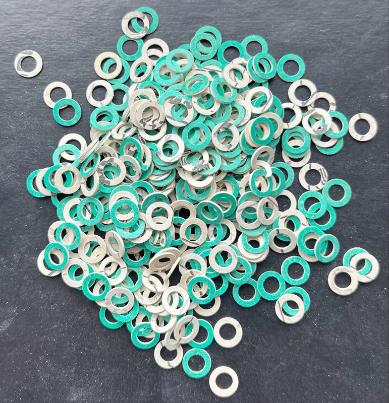 8.2mm O/D X 5mm I/D X 0.7mm Thk 8.2mm O/D X 5mm I/D X 0.7mm Thk