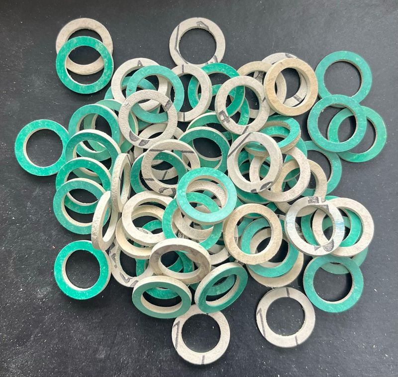 19mm O/D X 13.1mm I/D X 2.4mm Thk 19mm O/D X 13.1mm I/D X 2.4mm Thk