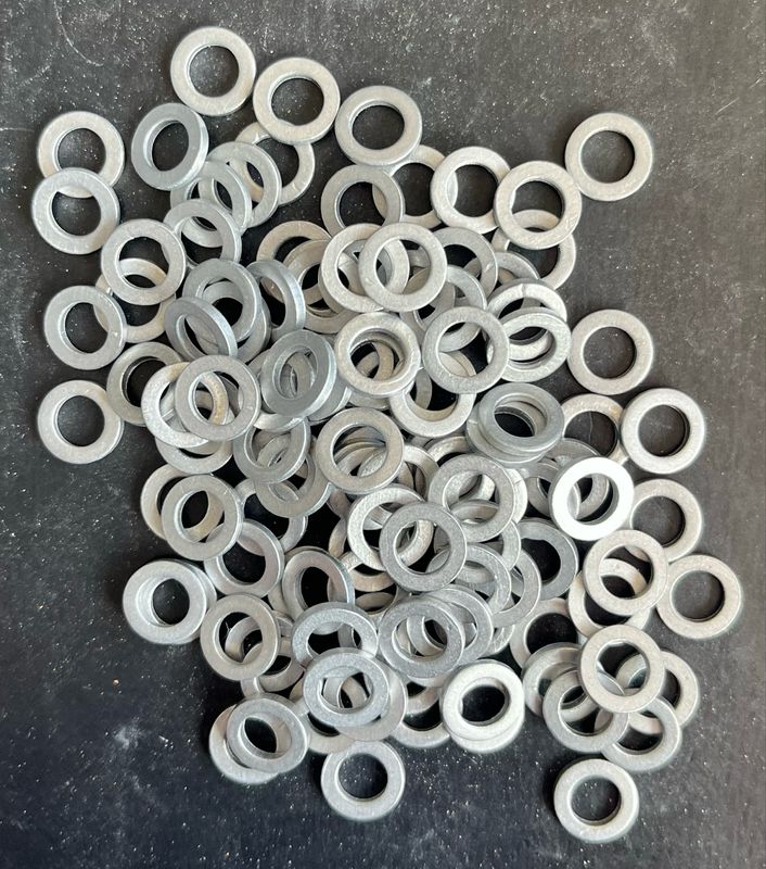 9.5mm O/D X 5.8mm I/D X 1.4mm Thk 9.5mm O/D X 5.8mm I/D X 1.4mm Thk