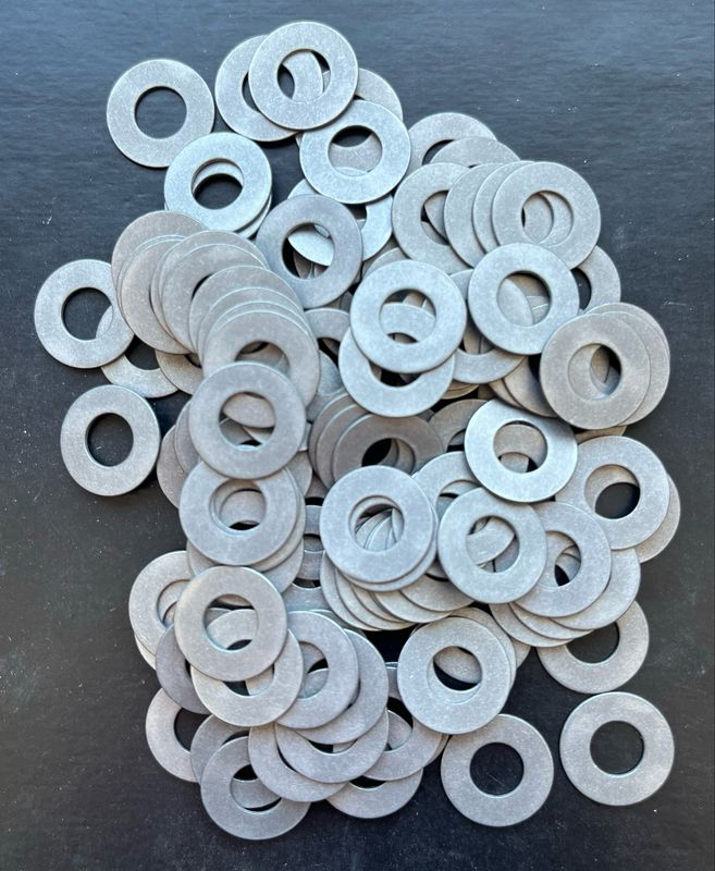 14.1mm O/D X 6.5mm I/D X 0.7mm Thk 14.1mm O/D X 6.5mm I/D X 0.7mm Thk