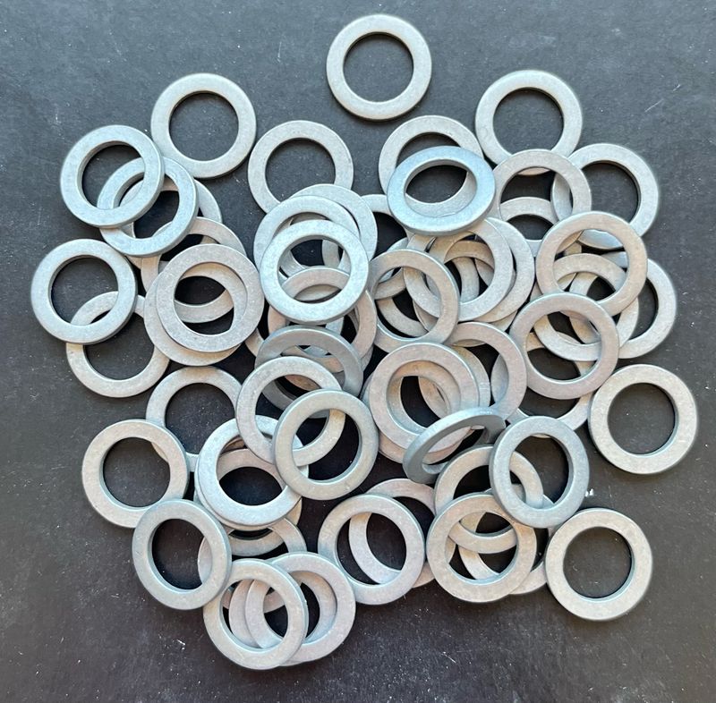 14.4mm O/D X 9.4mm I/D X 1.5mm Thk 14.4mm O/D X 9.4mm I/D X 1.5mm Thk