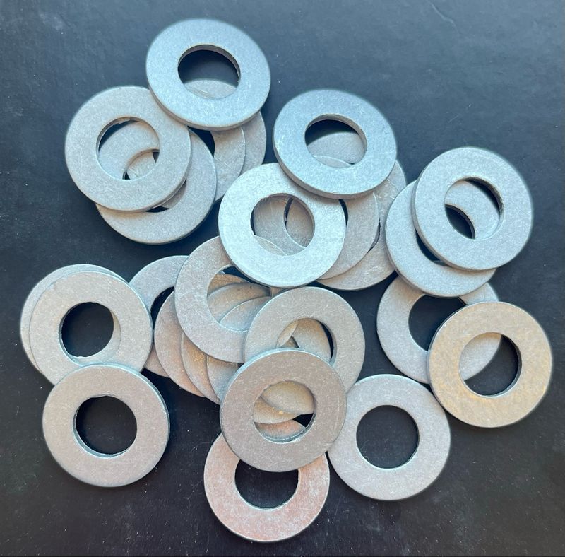 25.5mm O/D X 12.7mm I/D X 2mm Thk 25.5mm O/D X 12.7mm I/D X 2mm Thk