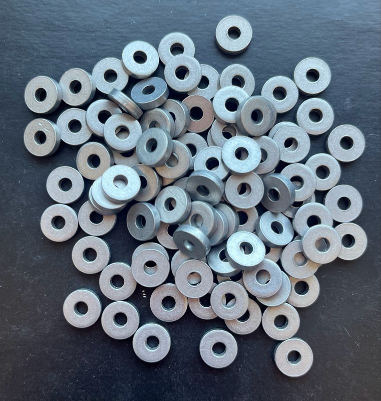 9.7mm O/D X 3.5mm I/D X 2.5mm Thk 9.7mm O/D X 3.5mm I/D X 2.5mm Thk