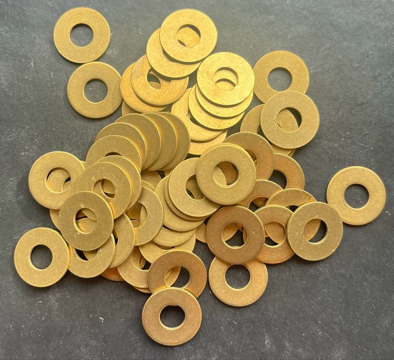 16mm O/D X 6.6mm I/D X 1mm Thk 16mm O/D X 6.6mm I/D X 1mm Thk