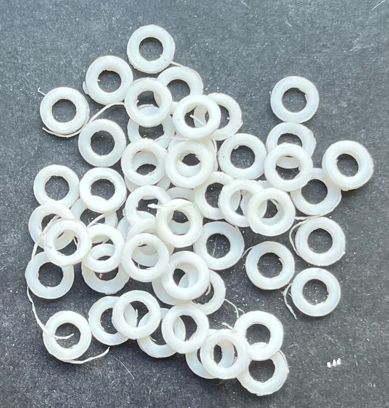 6.7mm O/D X 4.1mm I/D X 1mm Thk 6.7mm O/D X 4.1mm I/D X 1mm Thk