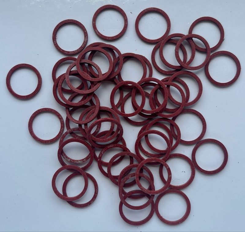 1/2 1/2" Hard Red Fibre Washer for Tap Connector