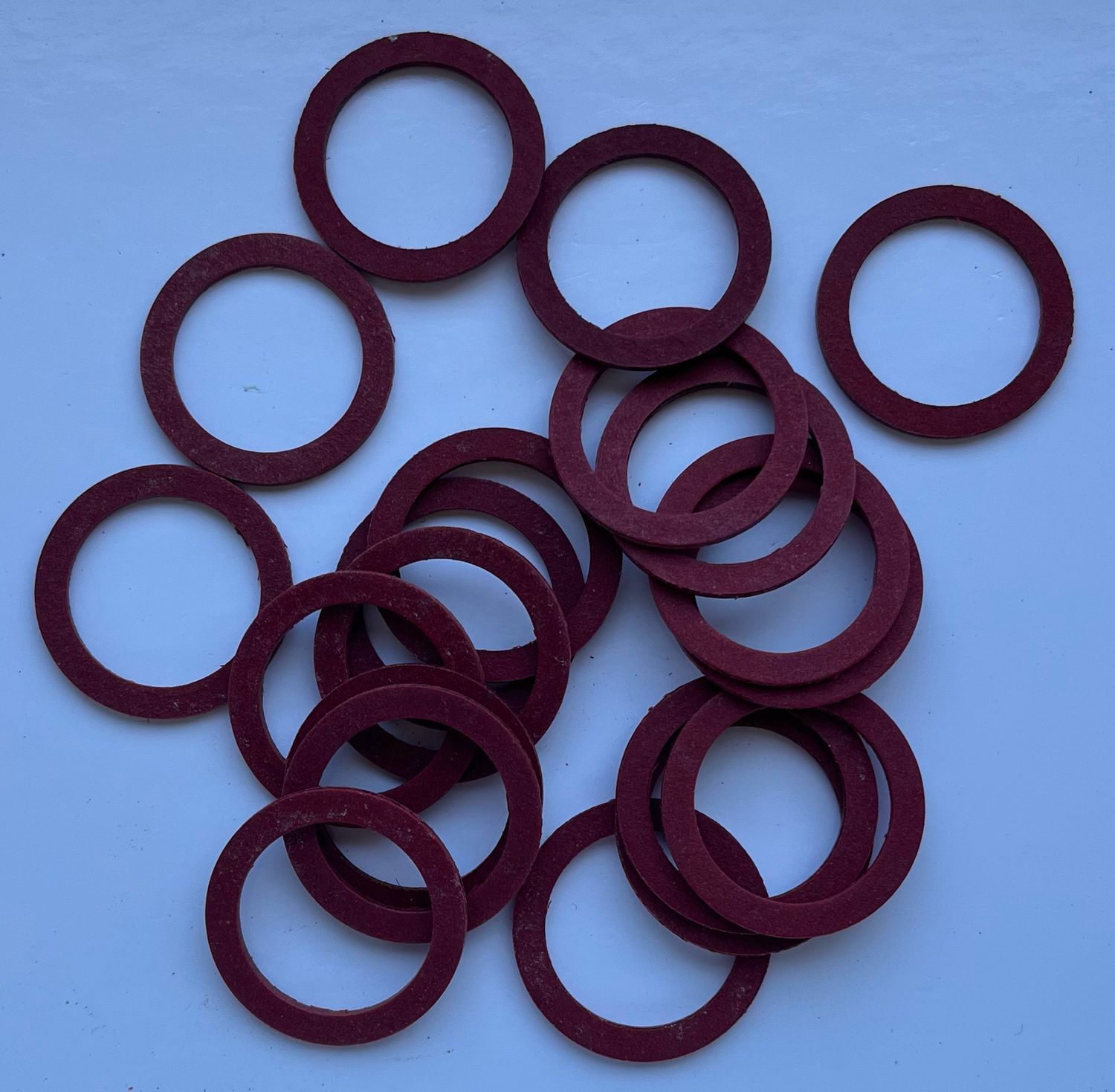1/2 1/2" BSP Red Fibre Washer