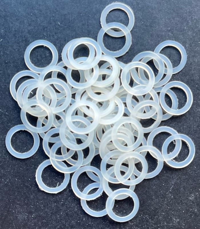 9.6mm O/D X 6.7mm I/D X 0.8mm Thk
