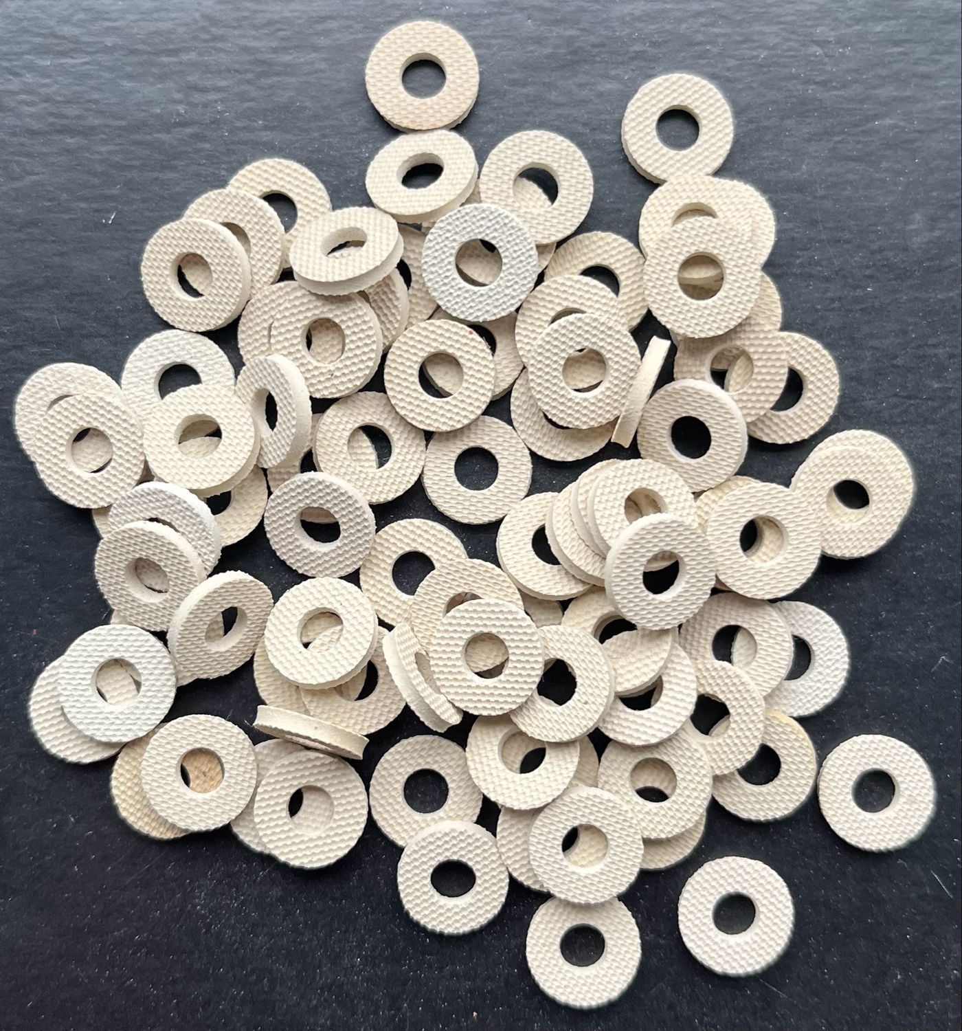 9.8mm O/D X 4.3mm I/D X 1.5mm Thk 9.8mm O/D X 4.3mm I/D X 1.5mm Thk