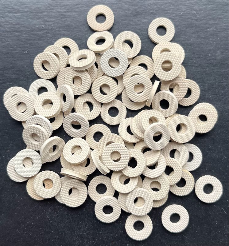 9.8mm O/D X 4.3mm I/D X 1.5mm Thk 9.8mm O/D X 4.3mm I/D X 1.5mm Thk