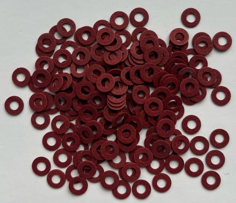 6.4mm O/D X 3.1mm I/D X 0.6mm Thk 6.4mm O/D X 3.1mm I/D X 0.6mm Thk