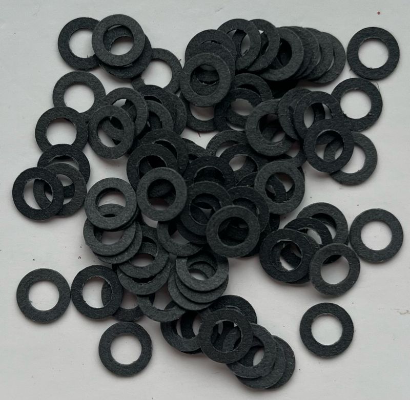 7.7mm O/D X 4.2mm I/D X 0.5mm Thk 7.7mm O/D X 4.2mm I/D X 0.5mm Thk