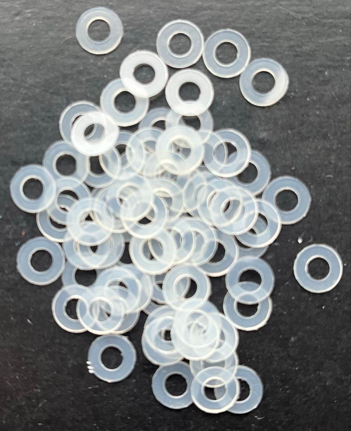 7mm O/D X 3.7mm I/D X 0.5mm Thk 7mm O/D X 3.7mm I/D X 0.5mm Thk