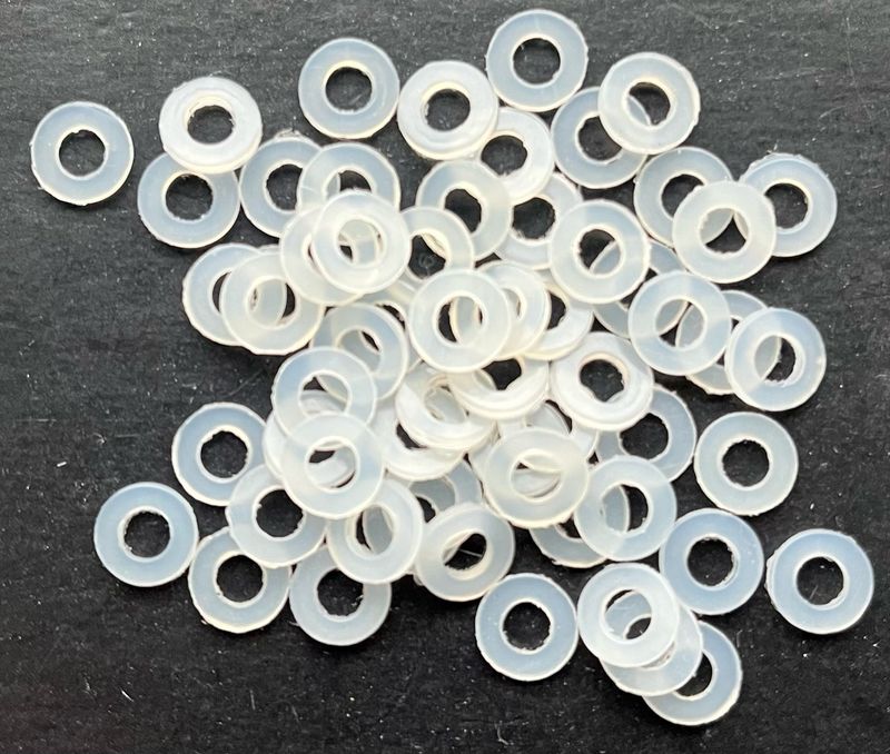 7.2mm O/D X 3.4mm I/D X 1mm Thk 7.2mm O/D X 3.4mm I/D X 1mm Thk