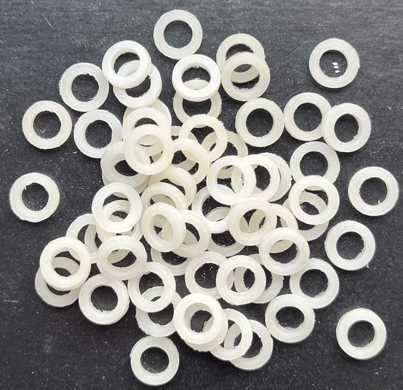 8.7mm O/D X 5.1mm I/D X 1.5mm Thk 8.7mm O/D X 5.1mm I/D X 1.5mm Thk