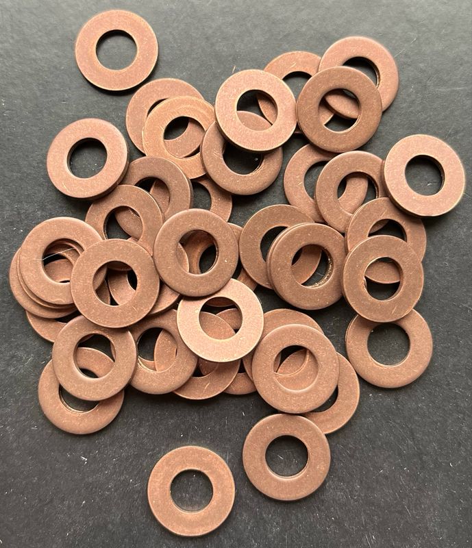 15.8mm O/D X 7.7mm I/D X 1.5mm Thk 15.8mm O/D X 7.7mm I/D X 1.5mm Thk