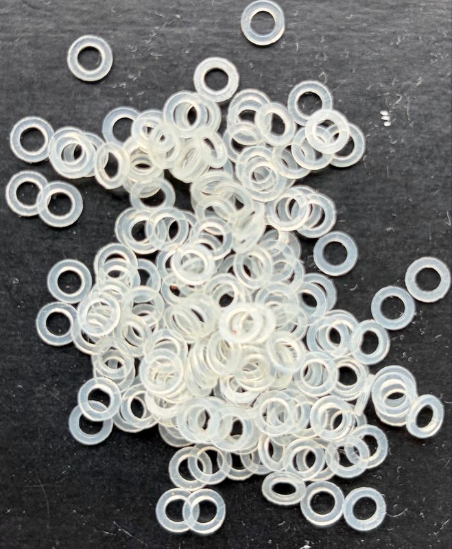 5.5mm O/D X 3.3mm I/D X 0.8mm Thk