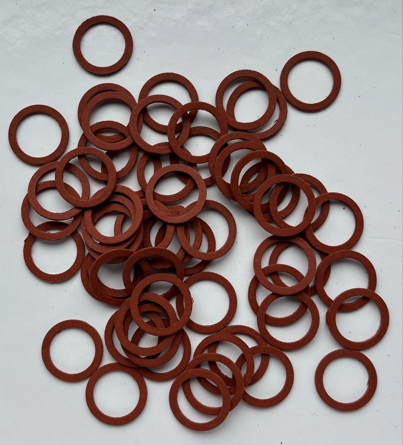 17.4mm O/D X 12.9mm I/D X 1mm Thk 17.4mm O/D X 12.9mm I/D X 1mm Thk