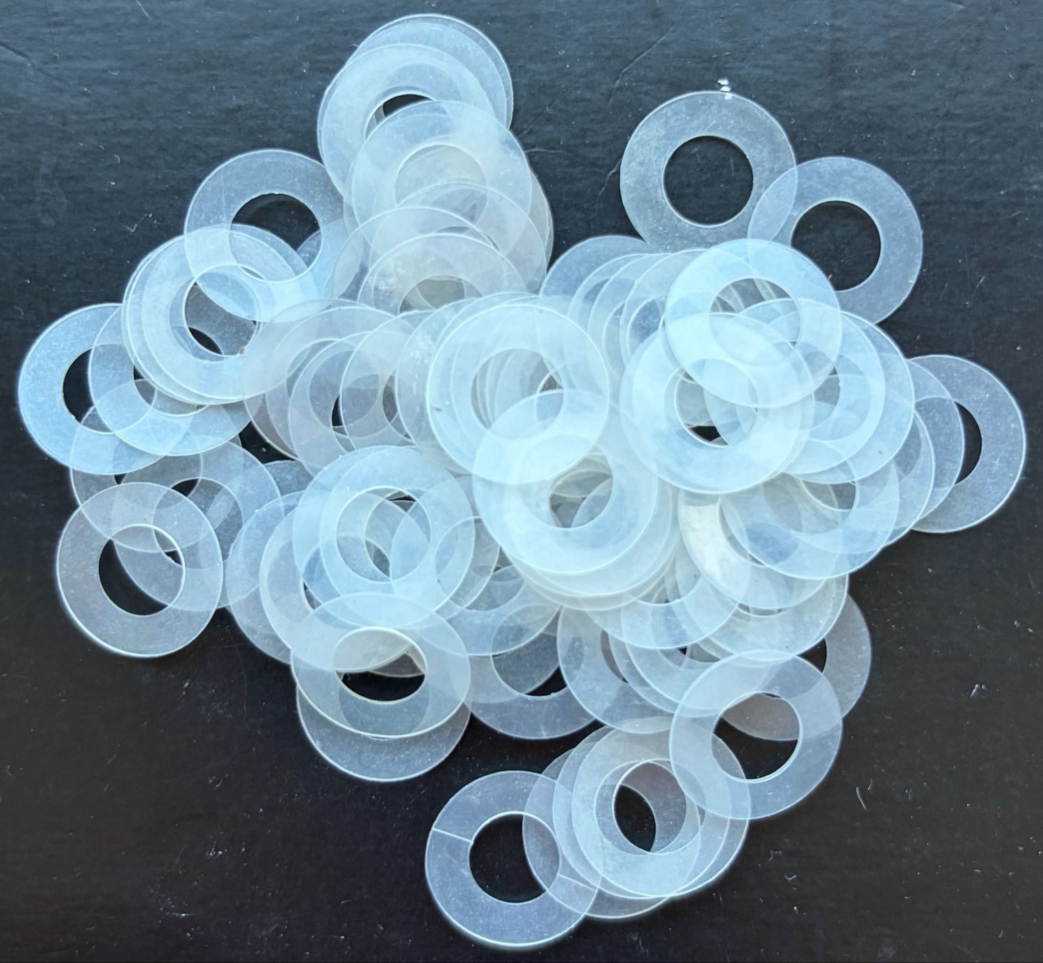 15.4mm O/D X 7.9mm I/D X 0.5mm Thk