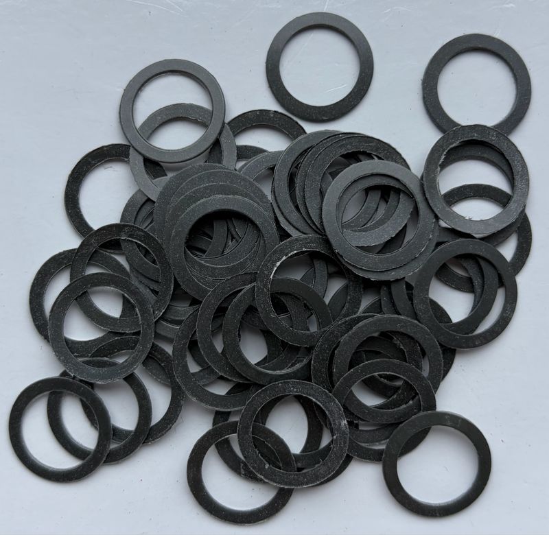 17.4mm O/D X 12.5mm I/D X 0.25mm Thk