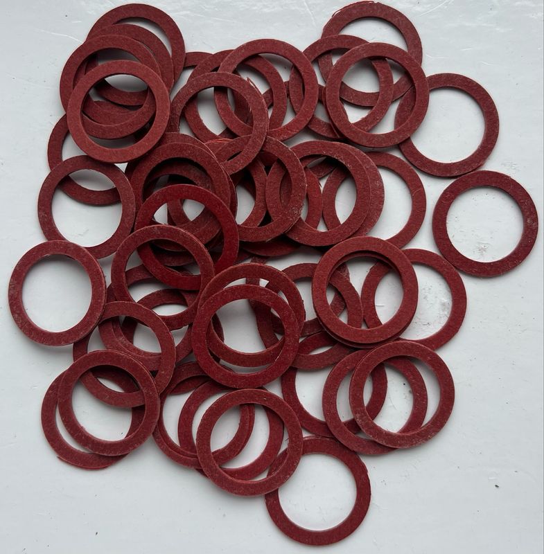 3/8 3/8" BSP Red Fibre Washer