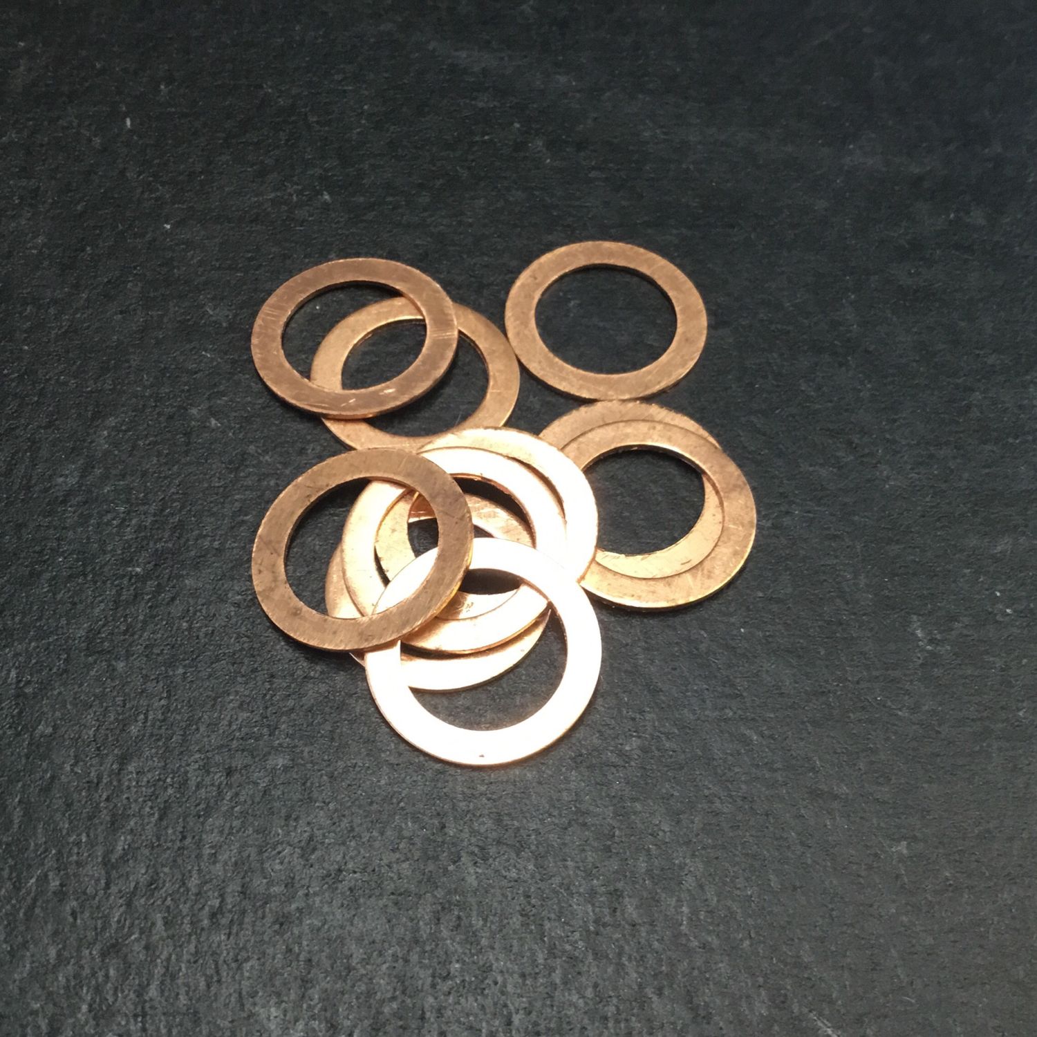 1/4 1/4" BSP Copper Washer