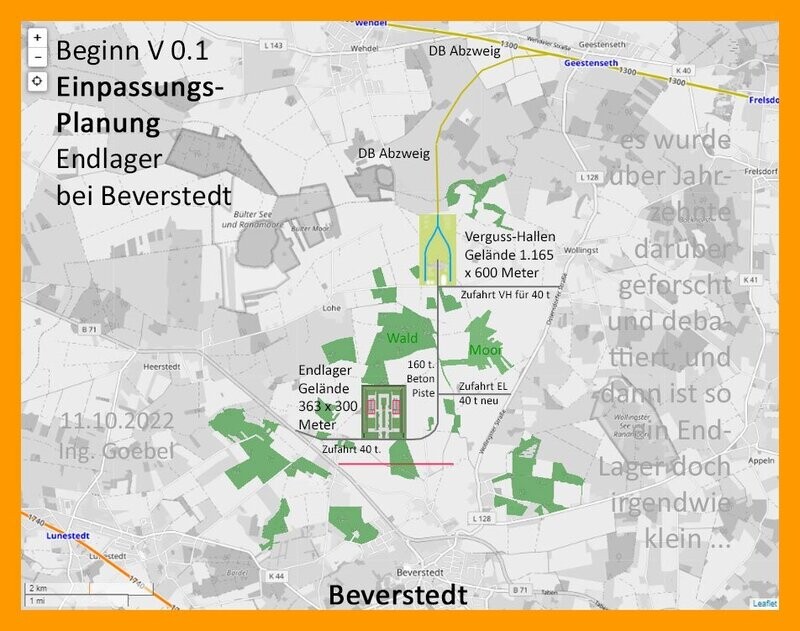 Above Ground Install all DBHD / Oberirdische Anlagen für DBHD >>> nun inclusive Lageplan