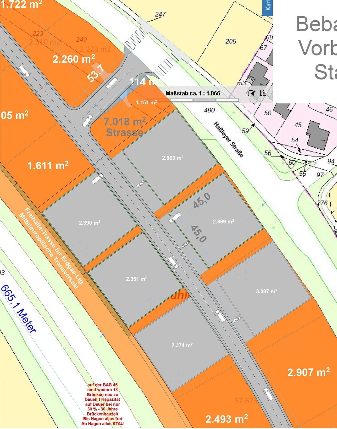 Entwurfs-Planung für XXXLutz Haßleyer Insel Hagen >>> mit Vorhabens- bezogenem Bebauungsplan