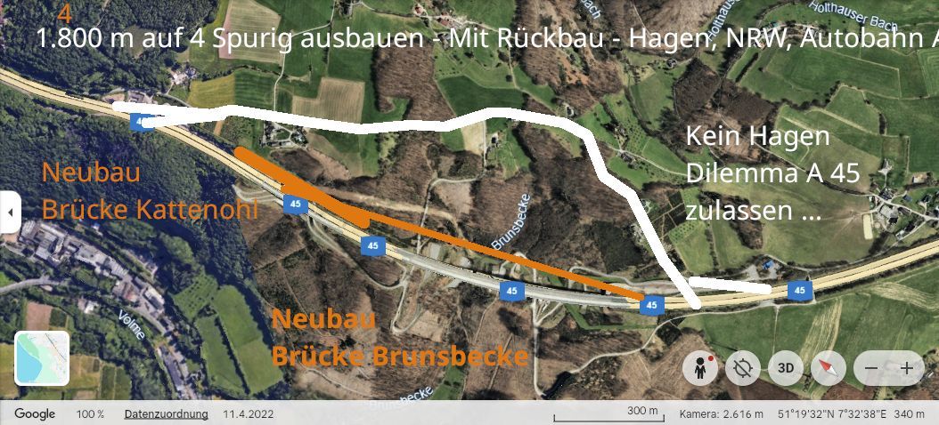 A 45 Umleitung Brunsbecke - Architektur-Planung A 45 Umleitung Brunsbecke - Architektur-Planung