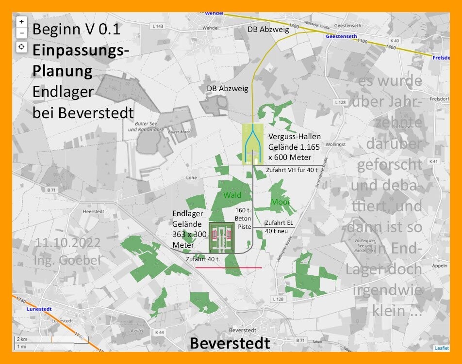 Above Ground Install all DBHD / Oberirdische Anlagen für DBHD >>> nun inclusive Lageplan