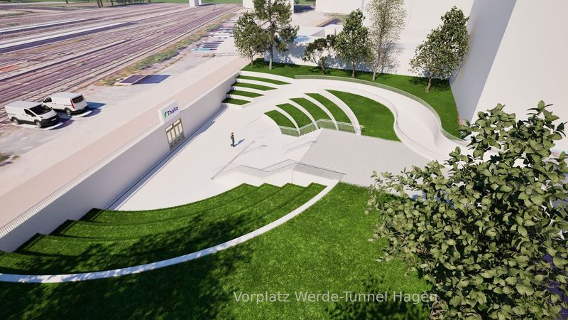 Lizenz für 1 Tunnel-VORPLATZ