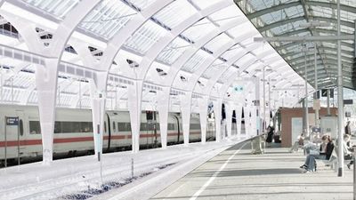 >>> Korr. Sanierung Bahnhofs-Hallen Hagen > Tragwerk und  Hallendach - Verkehrsweiss RAL 9016 - Schwarz-Flächen raus - Hell, sauber, freundlich bitte - Protest - Wahrnehmung HA Interessen - Denkmal